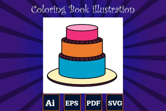 Download Birthday Cake Illustration. - Premium Resources