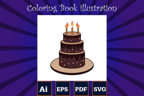 Download Birthday Cake Illustration for Weading - Premium Resources