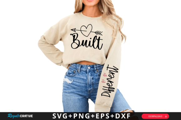Download Built Sleeve Svg Design - Premium Resources